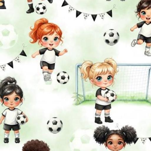FÚTBOL COPA MUNDIAL FEMENINA    ( EN 10 TEJIDOS DISTINTOS )  [0]