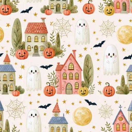 HISTORIA DE HALLOWEEN   ( EN 10 TEJIDOS DISTINTOS ) [0]