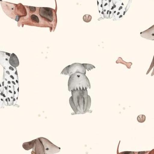 PERRITOS CREMA         (  en 10 tejidos distintos ) 