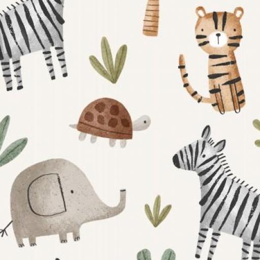 ANIMALES DE ÁFRICA  ( EN 10 TEJIDOS DISTINTOS )