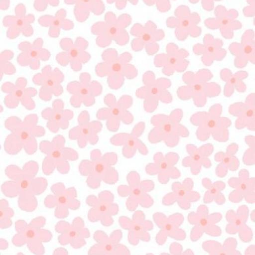 FLORES CHICA ROSA (3 CM )   ( EN 10 TEJIDOS DISTINTOS )  [0]