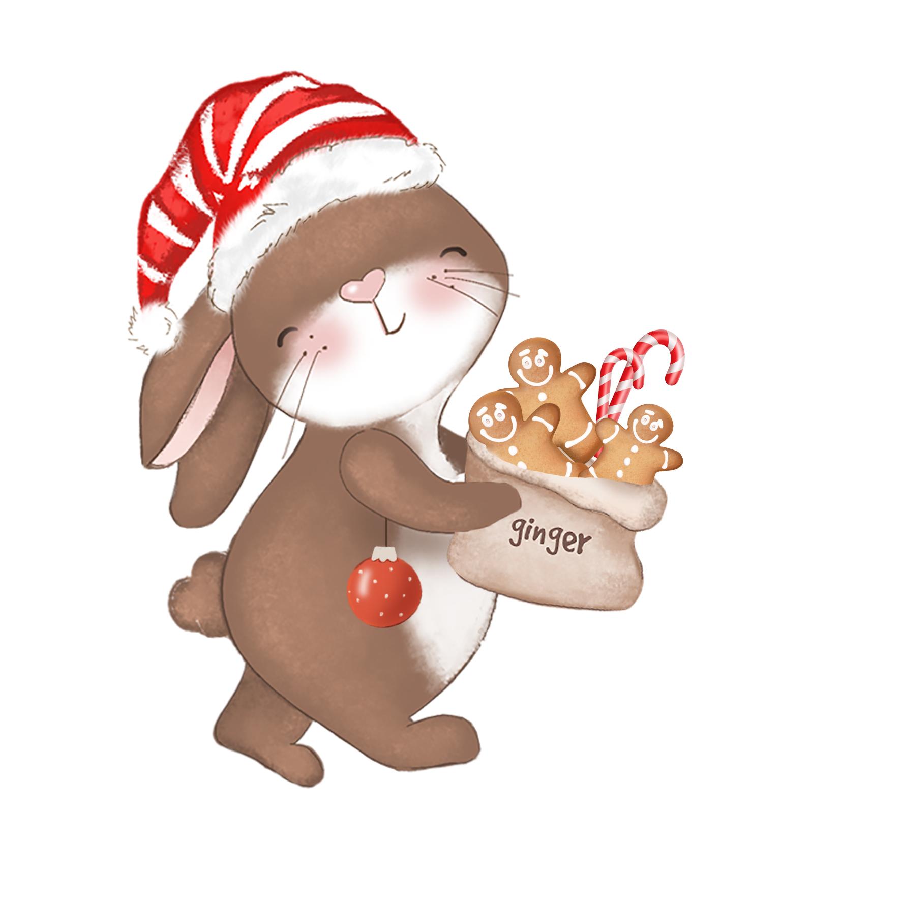 CASTOR CON DULCES DE NAVIDAD ( 12/14 cm )