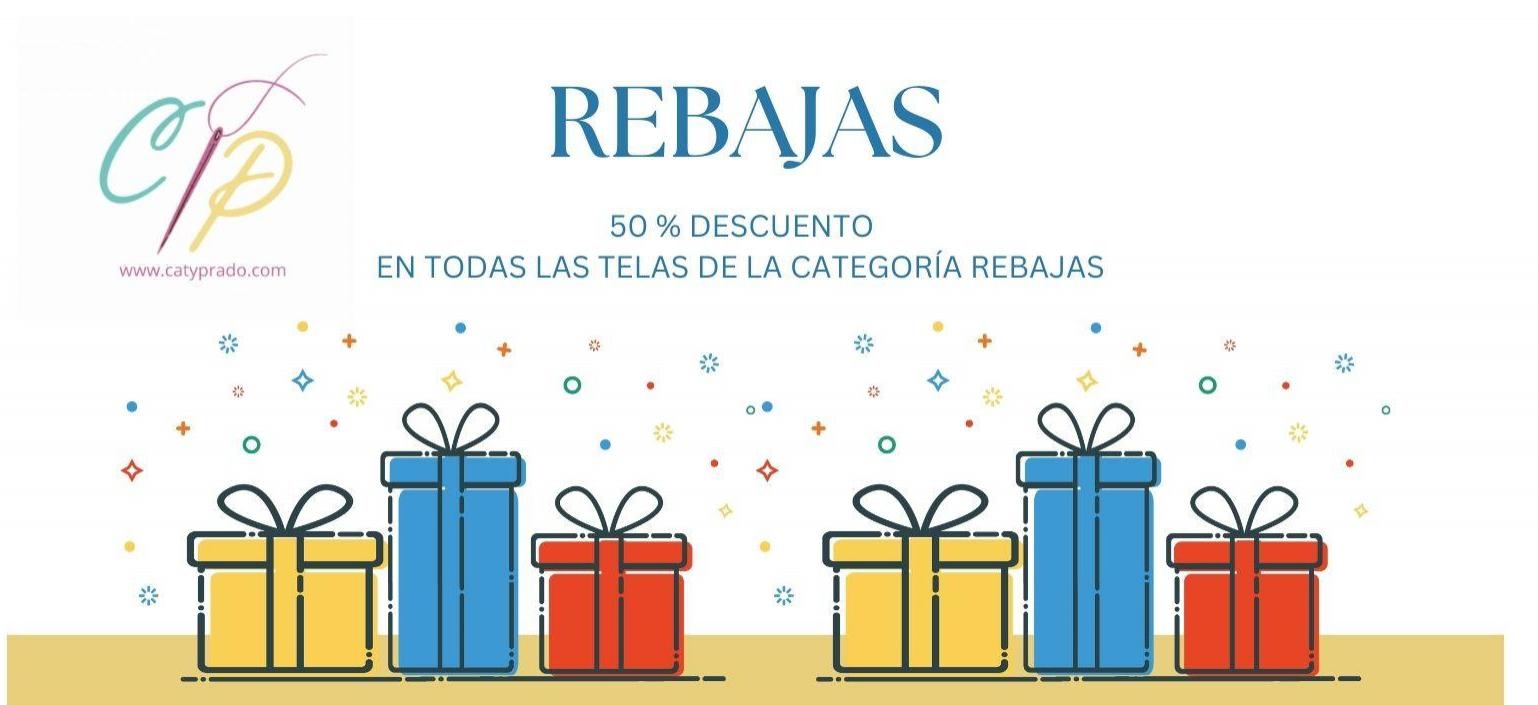 REBAJAS  50  % dto 