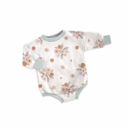 DOBLE GASA FLORAL DE FRUTAS   [2]