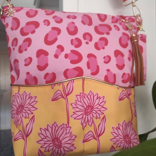 BOLSO TOTE GIRASOLES ARTESANAL  [2]