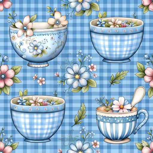 COCINA AZUL 2 ( EN 10 TEJIDOS DISTINTOS ) [0]