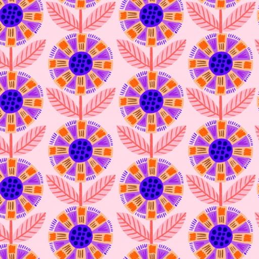 SERIE FLORAL BOHEMIO 2B ( EN 10 TEJIDOS DISTINTOS )