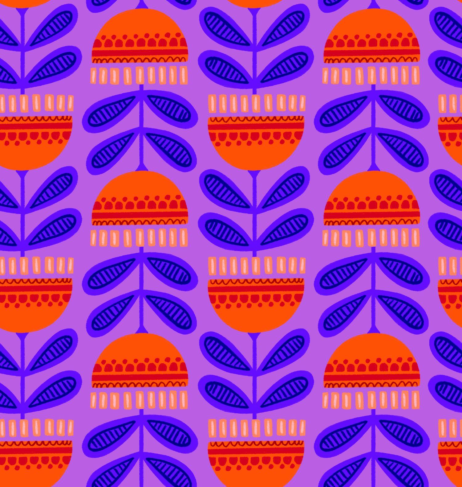 SERIE FLORAL BOHEMIO 3B ( EN 10 TEJIDOS DISTINTOS )