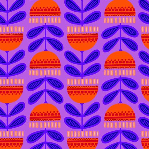 SERIE FLORAL BOHEMIO 3B ( EN 10 TEJIDOS DISTINTOS )