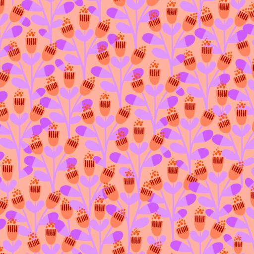 SERIE FLORAL BOHEMIO 4B ( EN 10 TEJIDOS DISTINTOS )