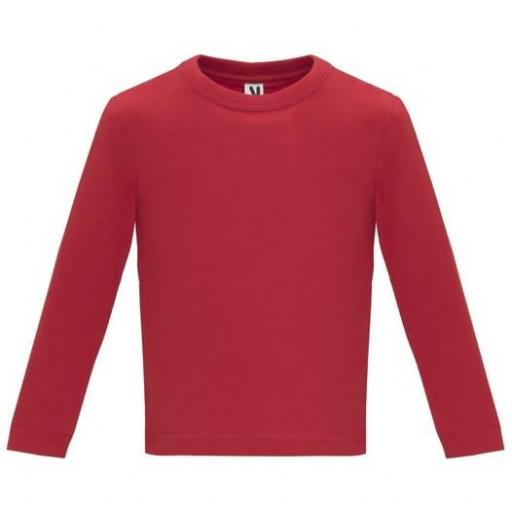 CAMISETA BEBÉ MANGA LARGA  [1]