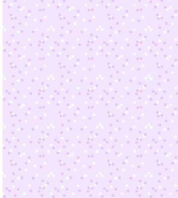 TOPOS CONFETTI MINI LILA ( en 10 tejidos distintos )