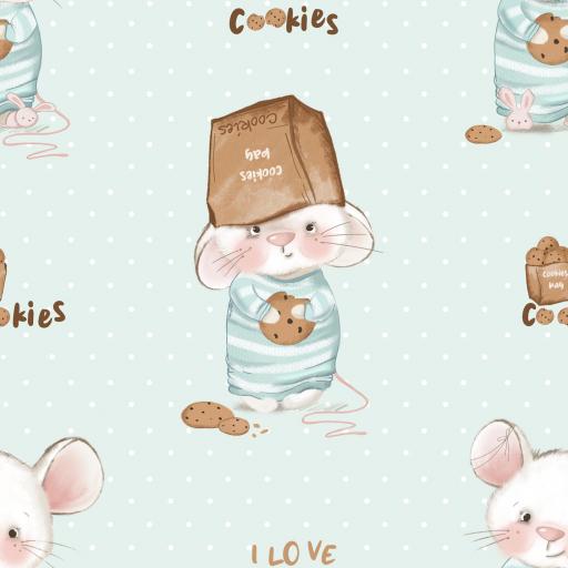 COOKIES LOVE  ( EN 10 TEJIDOS DISTINTOS )