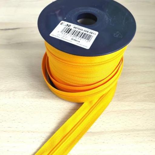 CREMALLERA CONTINUA NYLON  MAYA 5  YEMA CLARO
