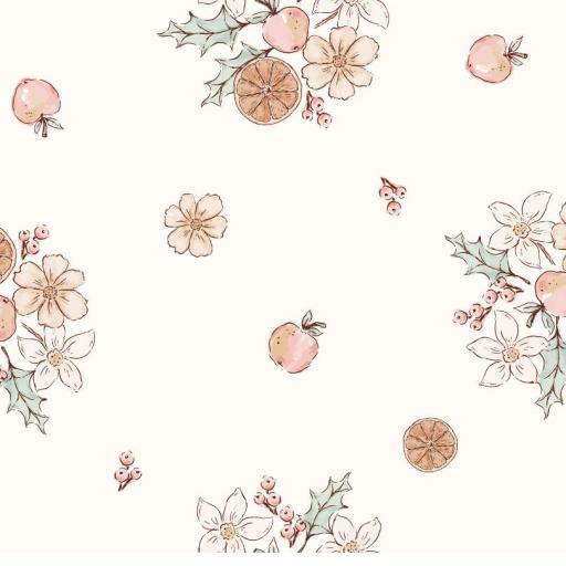 DOBLE GASA FLORAL DE FRUTAS   [0]