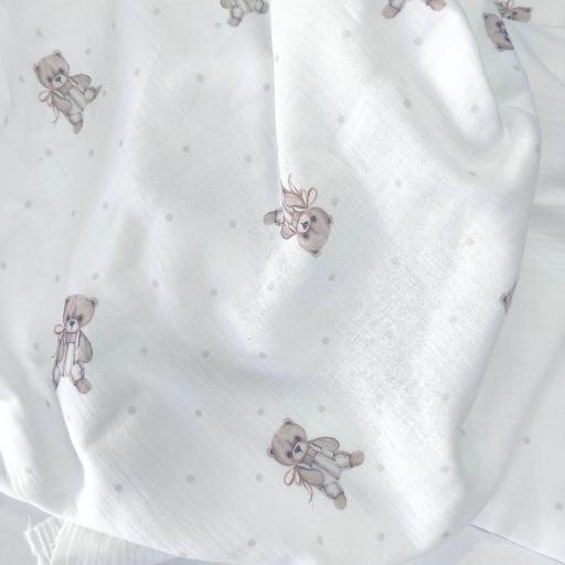 DOBLE GASA OSITO PELUCHE PANTALÓN RAYAS  [0]