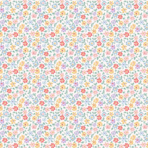 FLORES VALENTINA  ( EN 10 TEJIDOS DISTINTOS )  [1]