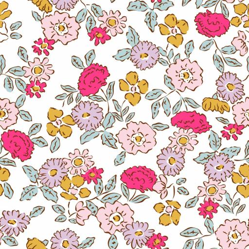 FLORES CATALINA   ( EN 10 TEJIDOS DISTINTOS )  [1]