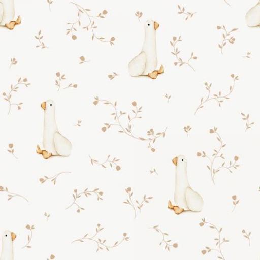 GANSOS Y RAMITAS DOBLE GASA     