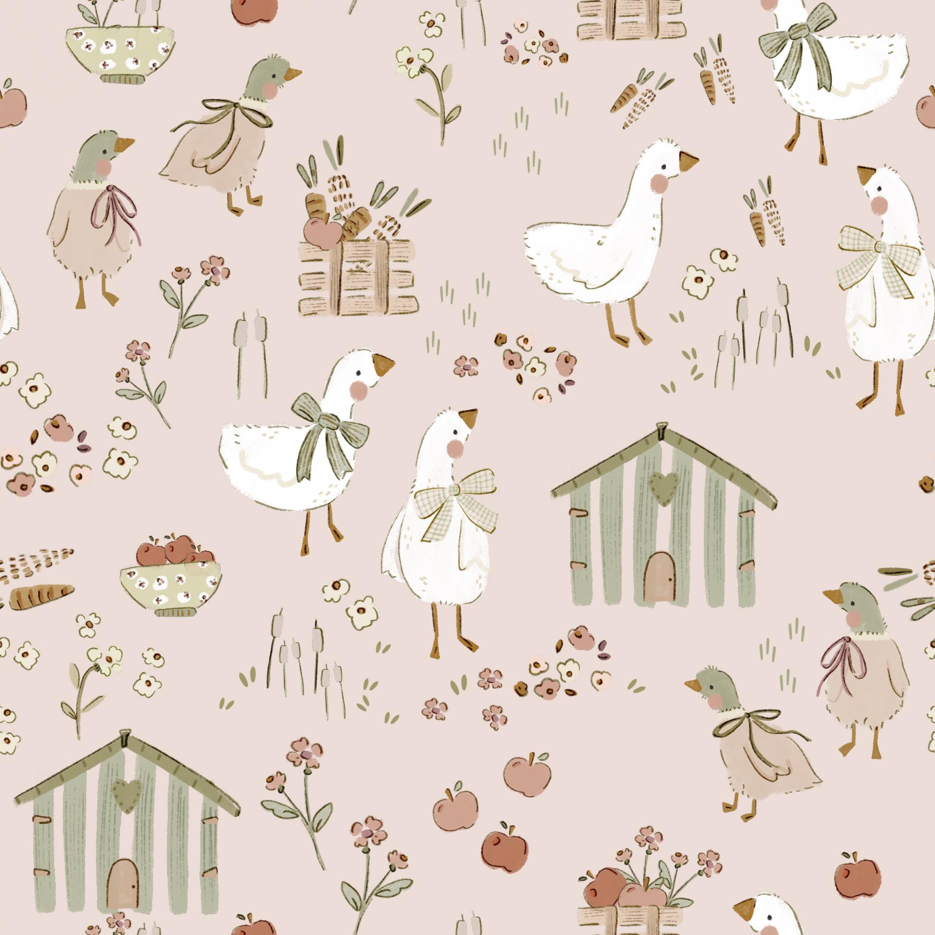 COLECCIÓN PEQUEÑA GRANJA GLADY ( EN 10 TEJIDOS DISTINTOS )