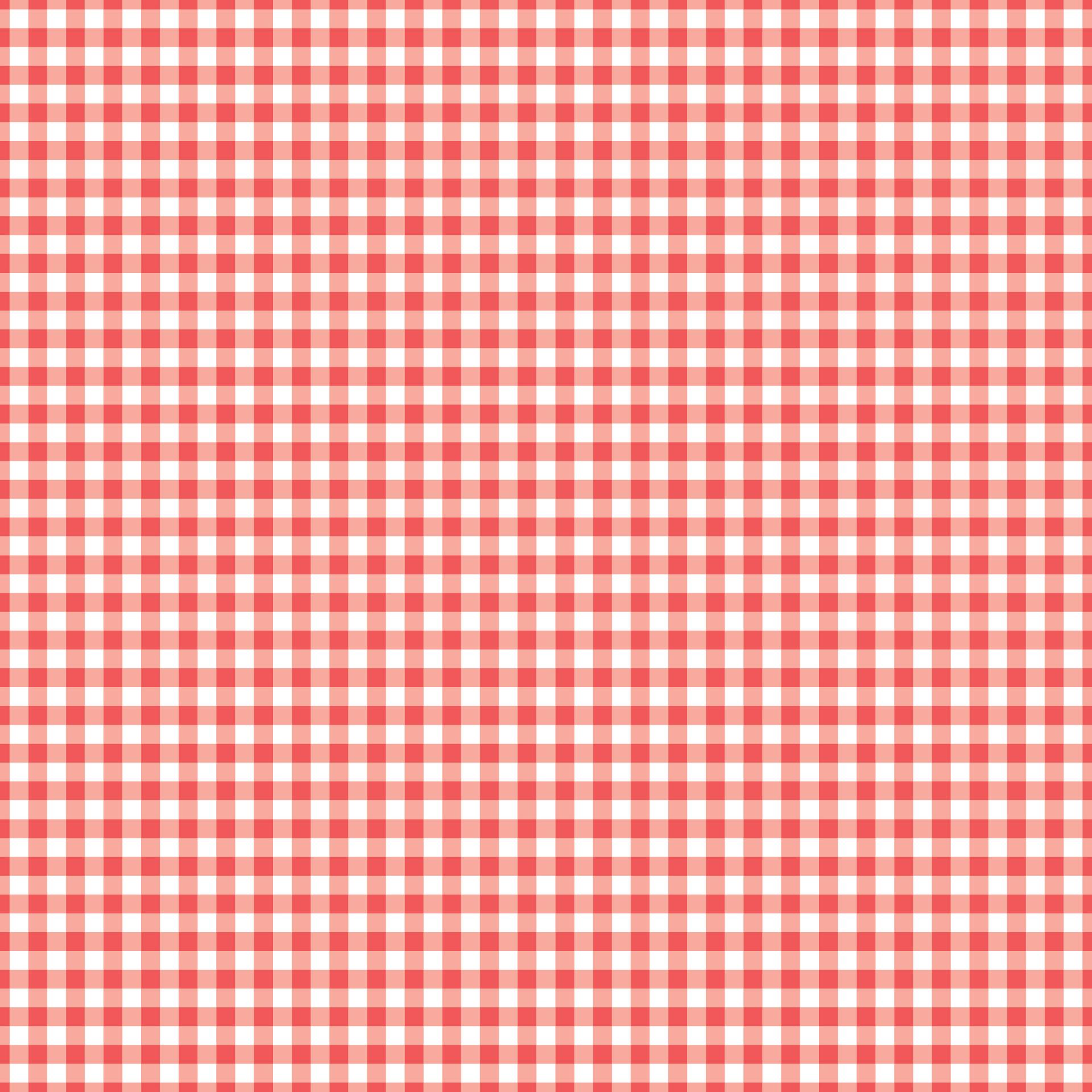 VICHY ROJO SERIE PICNIC 1 ( EN 10 TEJIDOS DISTINTOS )