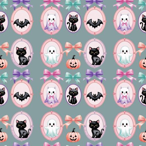 HALLOWEEN CAMAFEO    ( EN 10 TEJIDOS  DISTINTOS )  [1]