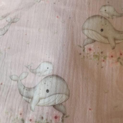 Imagen 20293245 de valoración de BALLENAS ROSA   ( en 10 tejidos distintos ) 