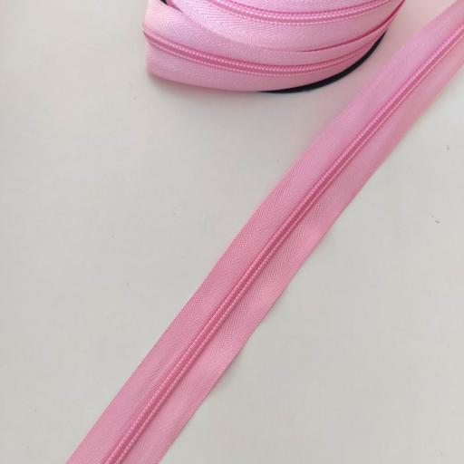 CREMALLERA CONTINUA NYLON MAYA 5 ROSA