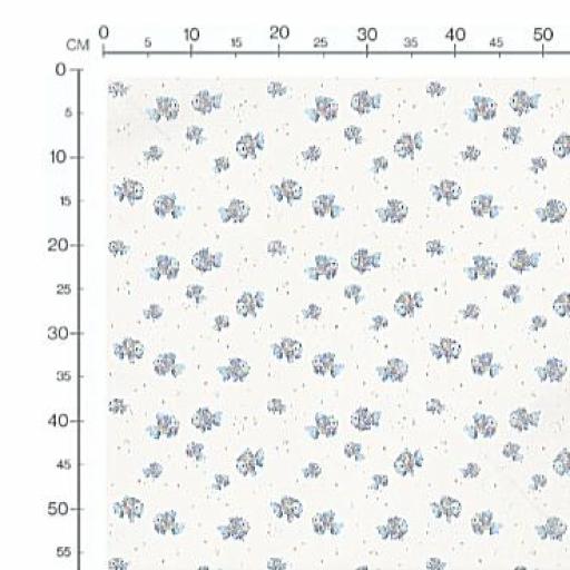 PECES DE COLORES BLANCO       ( EN 10 TEJIDOS DISTINTOS )  [2]