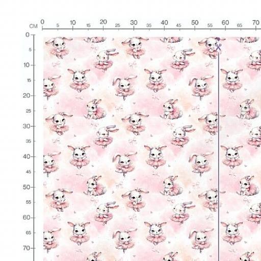 CONEJITAS BAILARINAS TUTÚ      ( EN 10 TEJIDOS DISTINTOS )  [1]