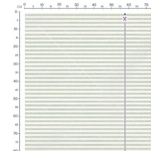 RAYAS MENTA     ( EN 10 TEJIDOS DISTINTOS )  [1]