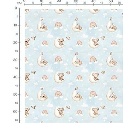   KOALA EN LA LUNA AZUL  ( EN 10 TEJIDOS DISTINTOS ) [1]