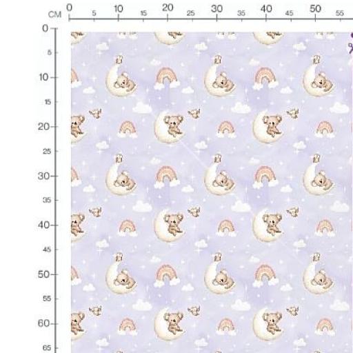   KOALA EN LA LUNA LILA  ( EN 10 TEJIDOS DISTINTOS ) [1]