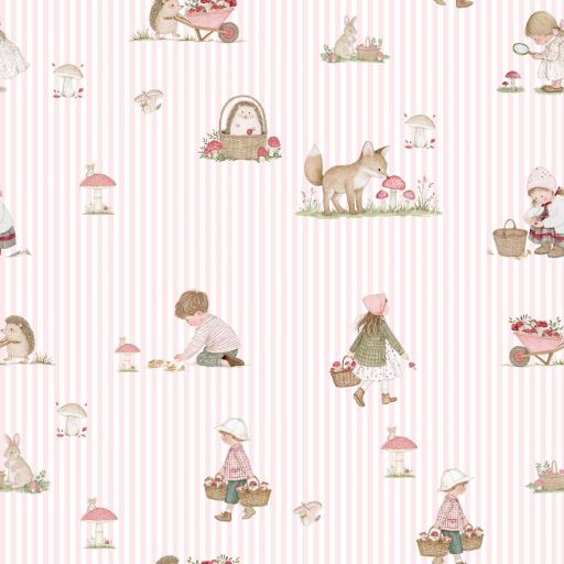 DISEÑO EXCLUSIVO COSECHA DE OTOÑO RAYAS ROSA  ( EN 10 TEJIDOS DISTINTOS ) [0]