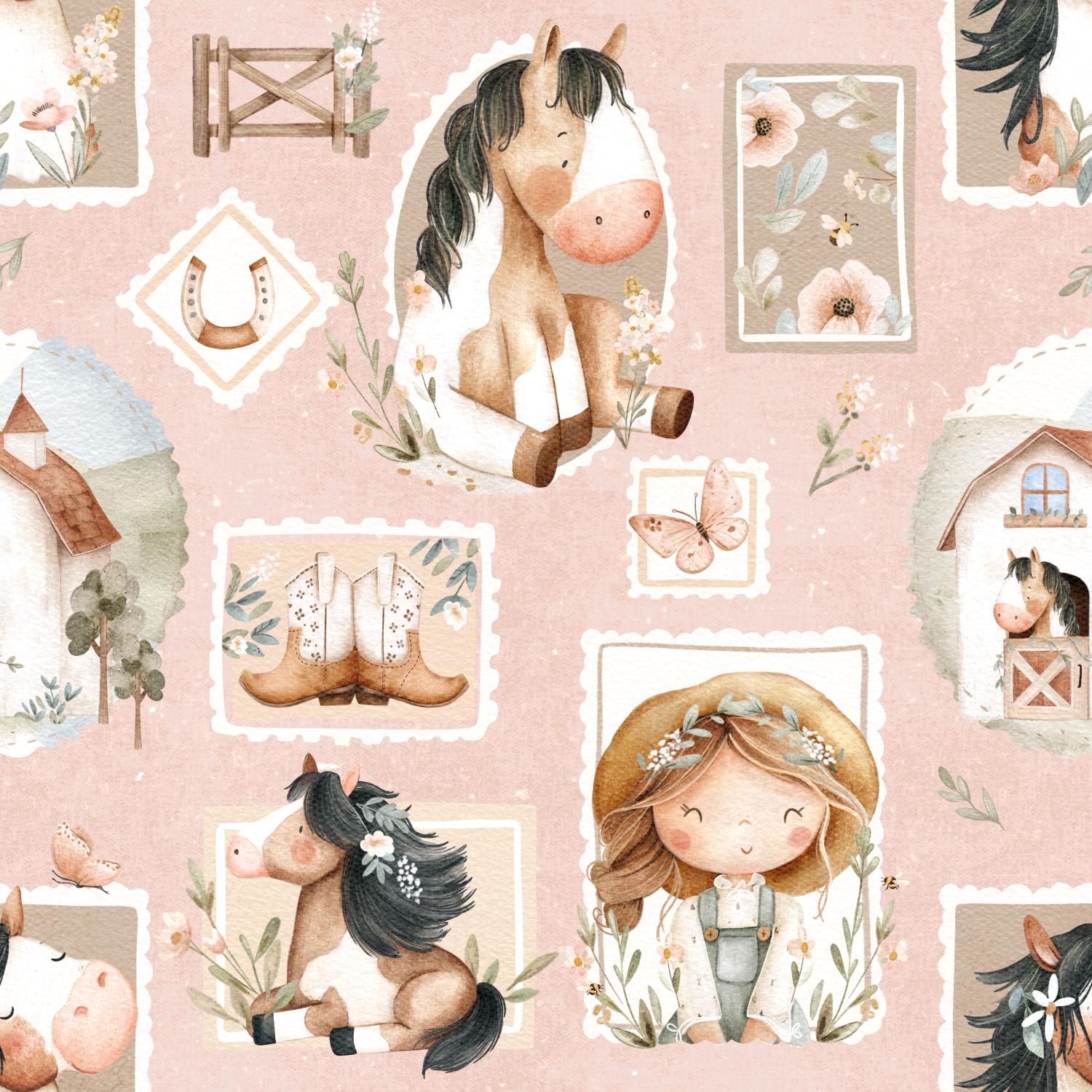 LA GRANJA DE NOA DISEÑO EXCLUSIVO ( EN 10 TEJIDOS DISTINTOS )