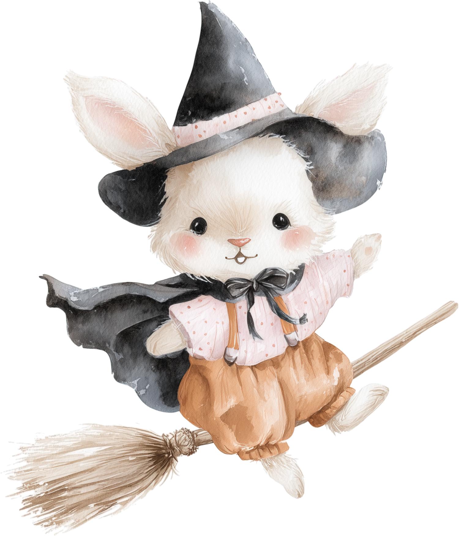 TRANSFER DTF ANIMALES HALLOWEEN 5 ( 12/14 cm )