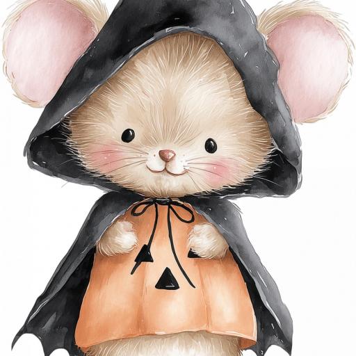 TRANSFER DTF ANIMALES HALLOWEEN  10  ( 12/14 cm )  [0]