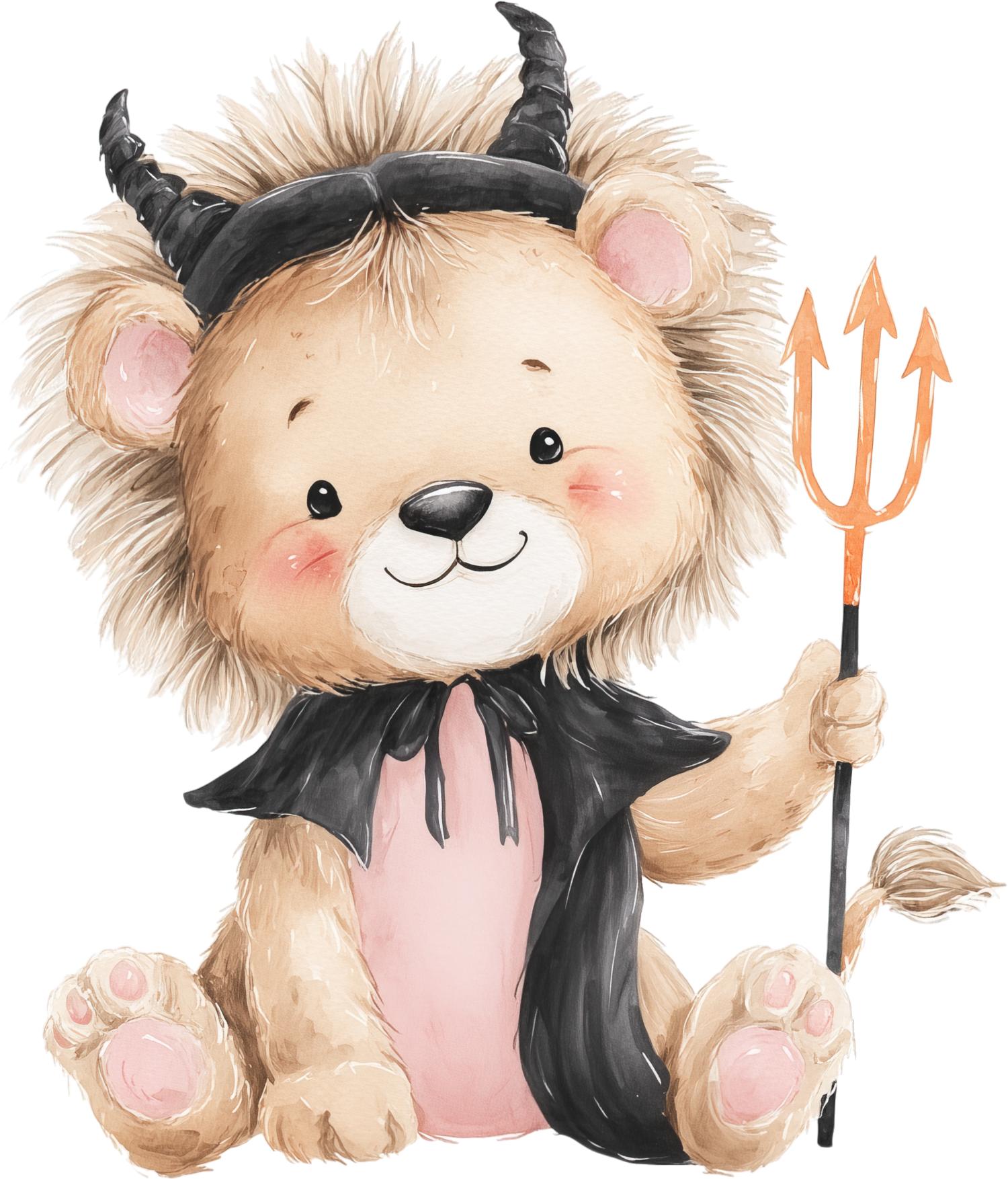 TRANSFER DTF ANIMALES HALLOWEEN 20 ( 12/14 cm )