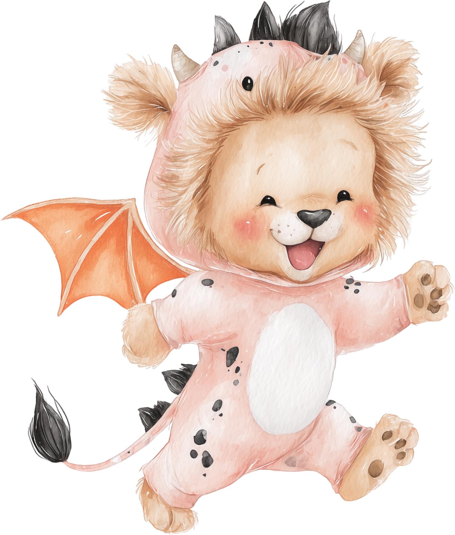 TRANSFER DTF ANIMALES HALLOWEEN 29 ( 12/14 cm )