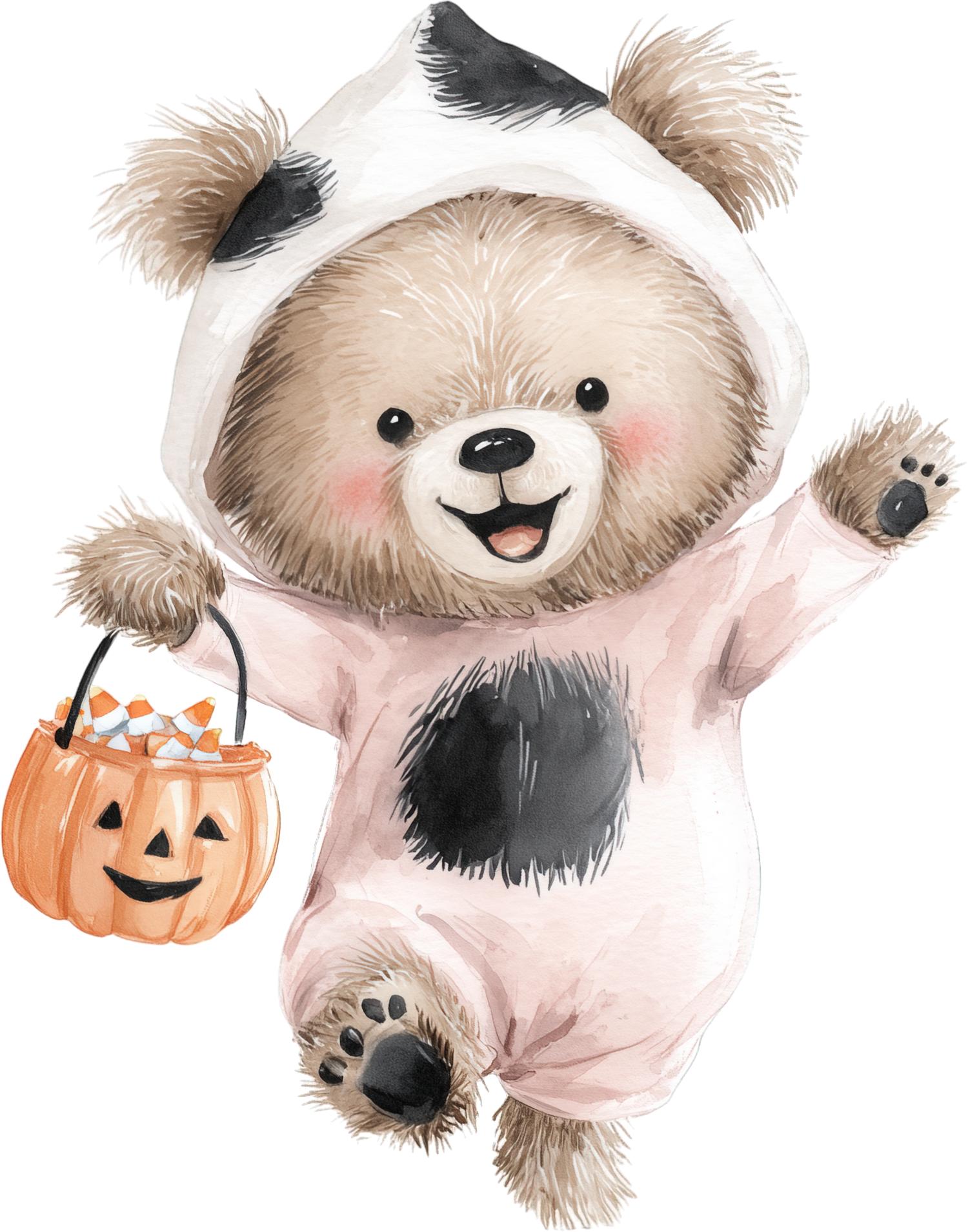 TRANSFER DTF ANIMALES HALLOWEEN 30 ( 12/14 cm )