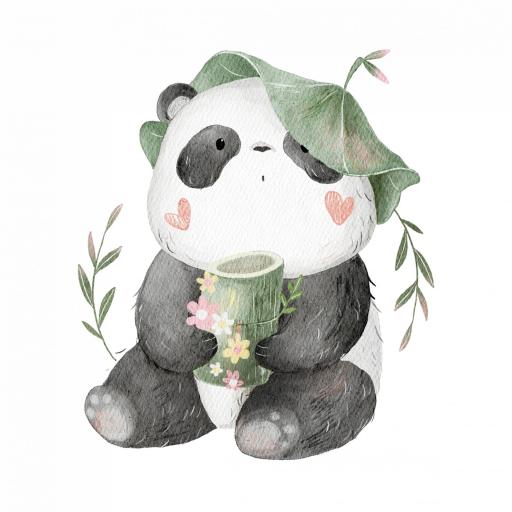 TRANSFER DTF PANDA BAMBÚ    [0]