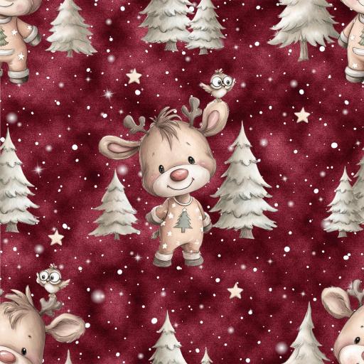 RENO BEBÉ DE NAVIDAD ( EN 10 TEJIDOS DISTINTOS ) [0]
