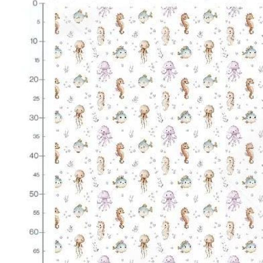 AMIGOS DE SIRENITAS BAJO EL MAR  ( EN 10 TEJIDOS DISTINTOS ) [1]