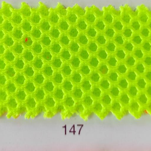 TELA MESH 3 D  VERDE   FLÚOR 