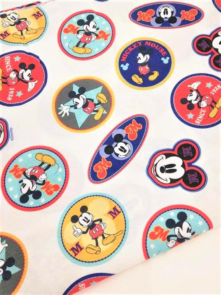 Deliberadamente Contracción Mensurable Tela infantil Disney Mickey Mouse Parches - Catyprado.com