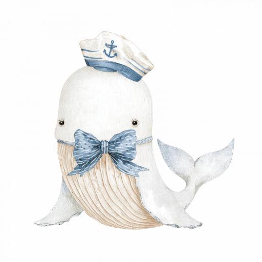 TRANSFER DTF  14 cm aprox SERIE MARINERO BABY CELESTE  [6]