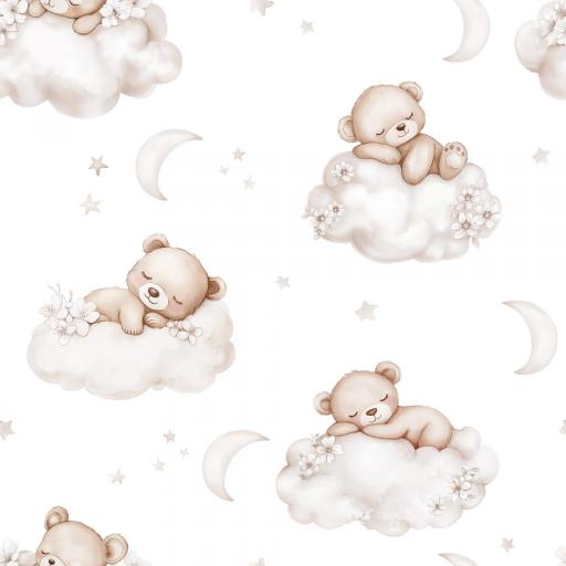 OSOS AMOROSOS EN NUBES  ( EN 10 TEJIDOS DISTINTOS ) 