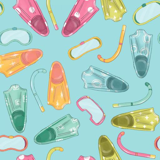 SERIE ALEGRE VERANO 1    ( EN 10 TEJIDOS DISTINTOS )