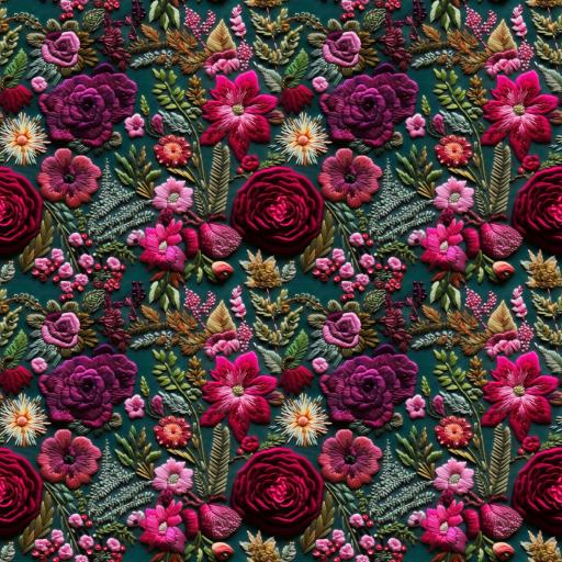 FLORES 3D BUGAMBILLA   (  EN 10 TEJIJDOS DISTINTOS ) 