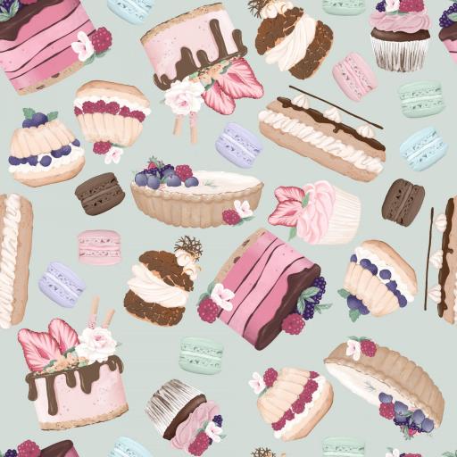 MI PASTELERÍA TARTAS MENTA   ( EN 10 TEJIDOS DISTINTOS )